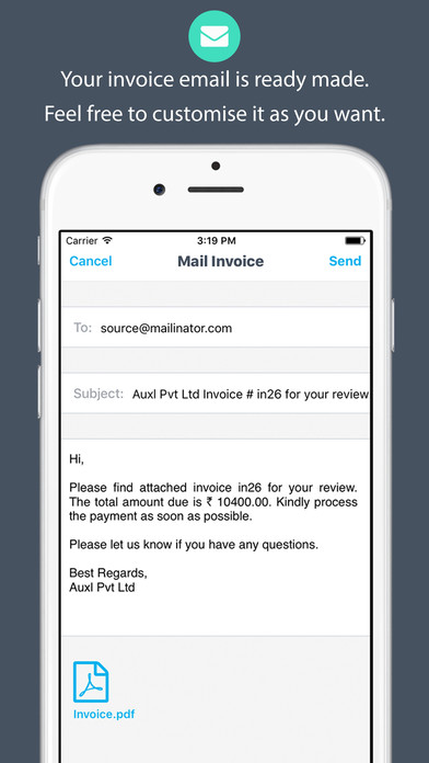 Numberz - Invoicing & Cashflow screenshot 3