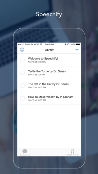 iPhone Screenshot 1