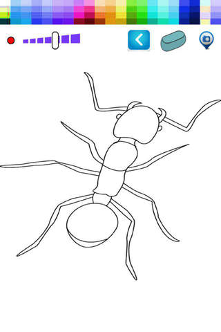 Color For Kid Ant Game screenshot 2