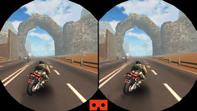 VR Highway Moto Extreme Racing : Real Drifting Fun screenshot 2