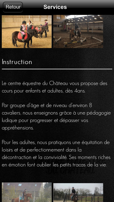 Centre Équestre du Château screenshot 3