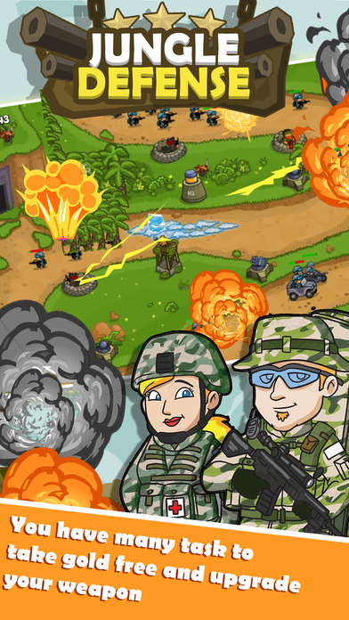 Jungle defense - Legend Battle screenshot 4