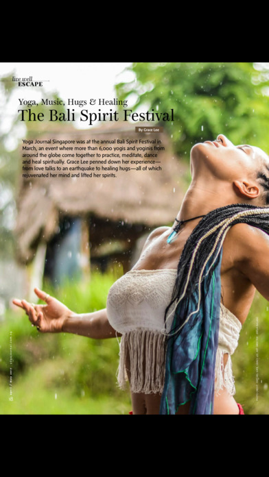 Yoga Journal Singapore Magazine screenshot 2