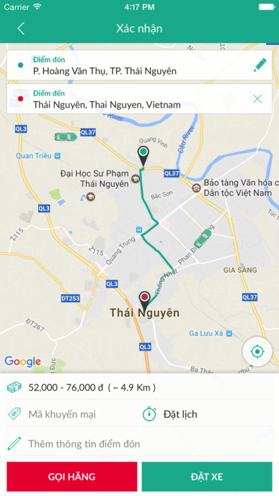 Taxi Bình An screenshot 2