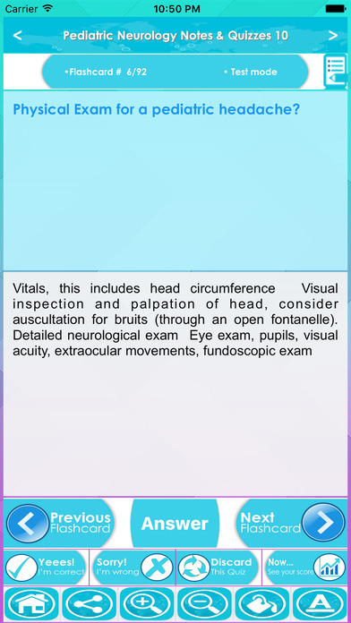 Pediatric Neurology Course Prep & Test Bank App screenshot 4