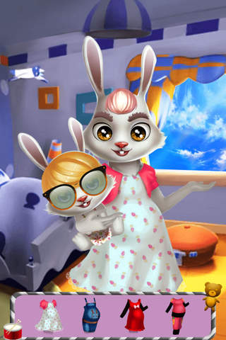 Bunny Mommy's Magic Words-Cute Pets Care screenshot 2