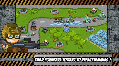 Defending Soldier - Powerful Tower screenshot 2