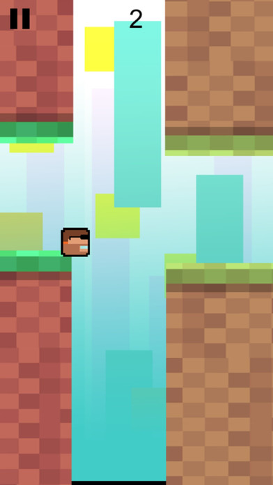 Pixelate Blocky Man Run screenshot 2