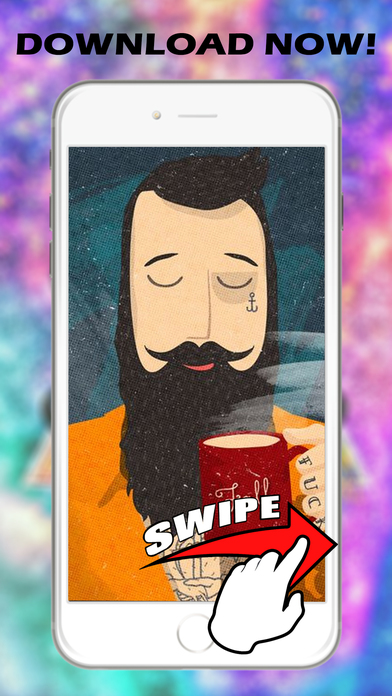 Beard & Mustache Booth HD Wallpapers screenshot 3