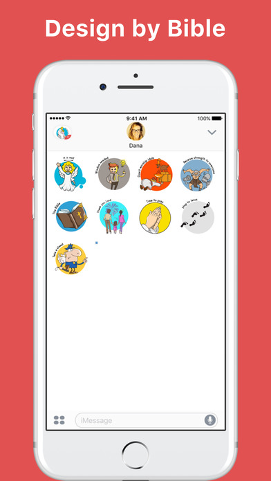 Peace stickers by stickieBible for iMessage screenshot 2