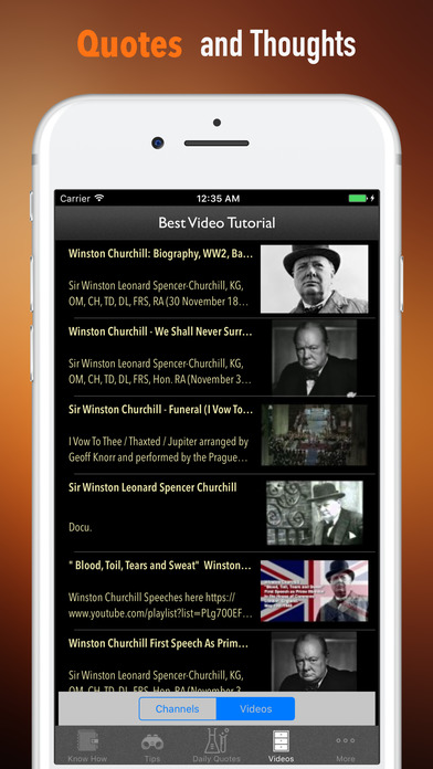 Biography and Quotes for Winston Churchill-Life screenshot 3