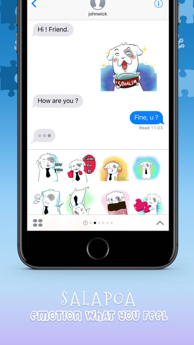 Salapao Stickers for iMessage screenshot 2