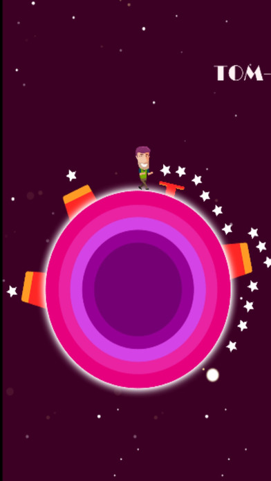 Purple Hair Space Jump Mission screenshot 3