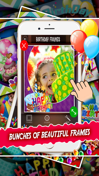 Birthday - Photo Frames screenshot 2