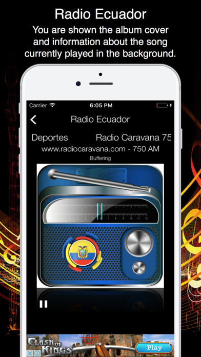 Radio Ecuador - Live Radio Listening screenshot 2