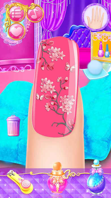 Nail Salon - Fashion Makeover Games for girls screenshot 2