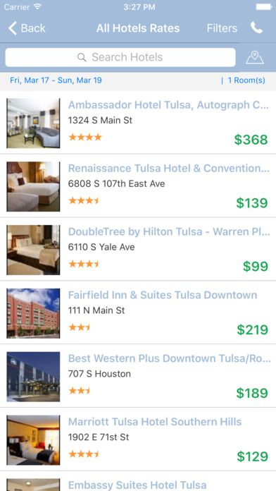 i4tulsa - Tulsa Hotels & Yellow Pages screenshot 2