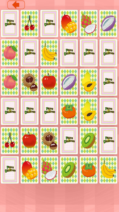 Fruits Concentration (game) pure screenshot 4