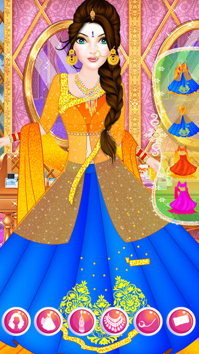 indian doll fashion makeup salon screenshot 3