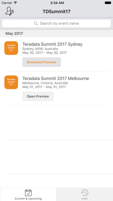 Teradata Summit 2017 screenshot 2