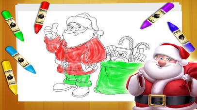 Christmas Coloring Book - Scratch & Draw Kids Game screenshot 3