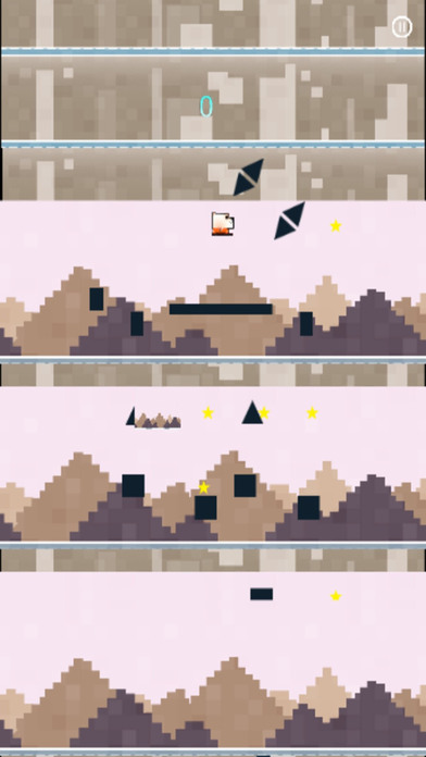 Mini Dog Pixel Hill Run screenshot 2