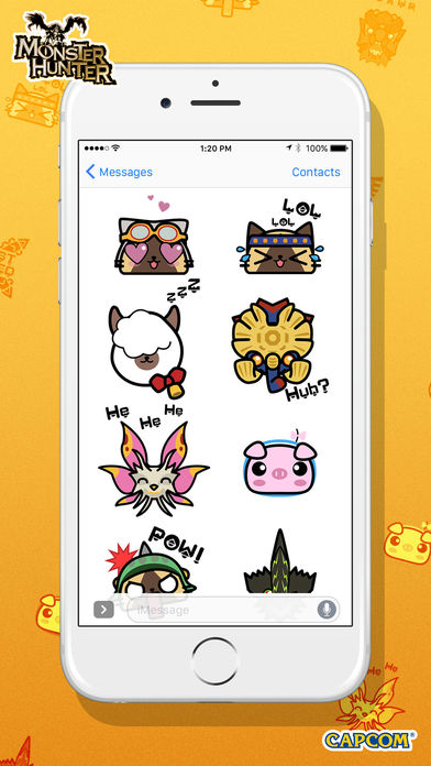 Monster Hunter™ Sticker App screenshot 3