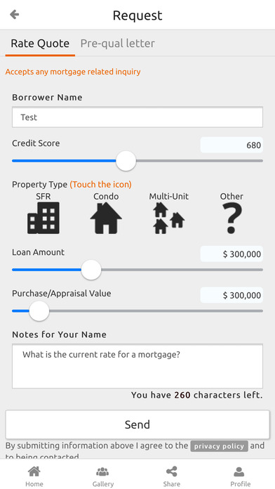 Laura Morris' Mortgage App screenshot 3