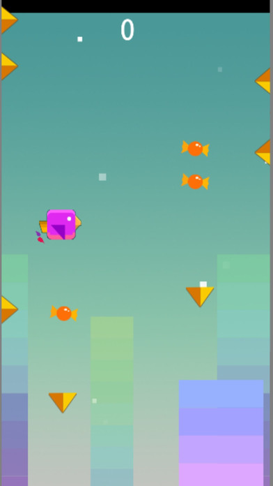 Cube Bird Blocky Sky Rush screenshot 2