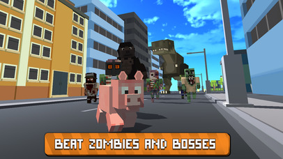 Blocky City Pig Simulator 3D Full screenshot 3