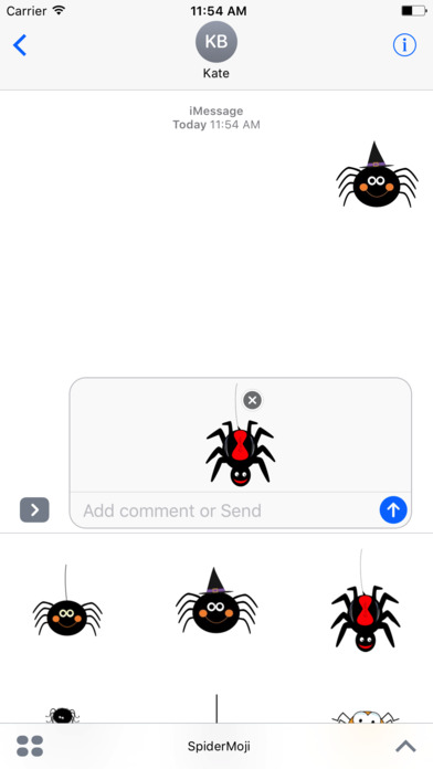 SpiderMoji - Spider Emoji and Stickers screenshot 2