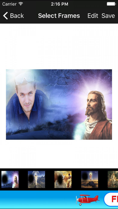 Lord Jesus Picture Frames 3D Wallpaper Photo Edits screenshot 3