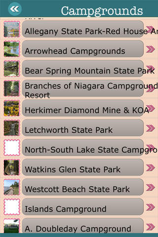 New York Campgrounds & Hiking Trails screenshot 3