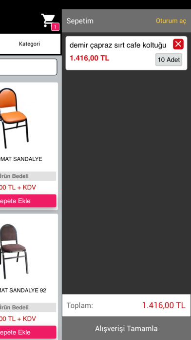 Hanımağa Sandalye screenshot 2