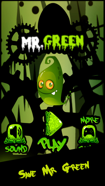 Mr Green - Escape sure death by dodging obstacles screenshot 4