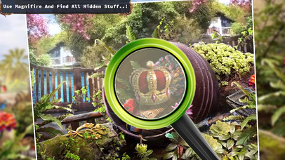 Hidden object: Mystery of Secret Backyard Pro screenshot 2