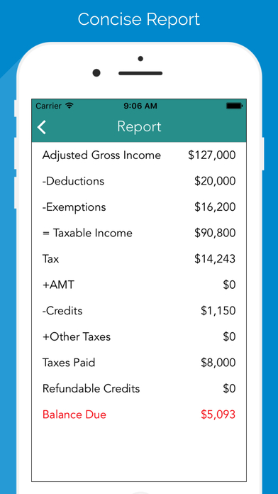 Pathway Tax - Free Tax Refund Calculator screenshot 3