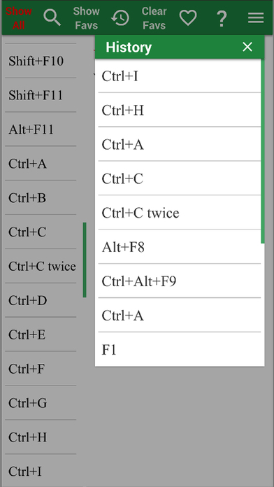 Shortcut Keys for Excel screenshot 4