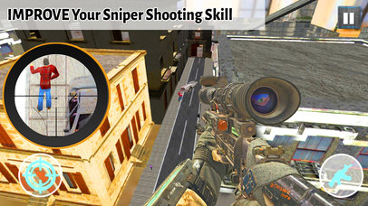 Elite Sniper Headshot : Combat Commando Mission 3D screenshot 3