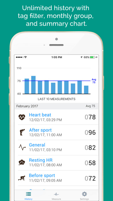Heart Beat + Pulse Measurement screenshot 3