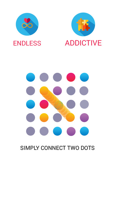 Match The Dots Two - A Game about Connecting Dots screenshot 2