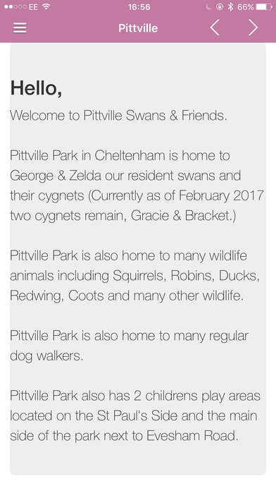 Pittville Swans & Friends screenshot 3
