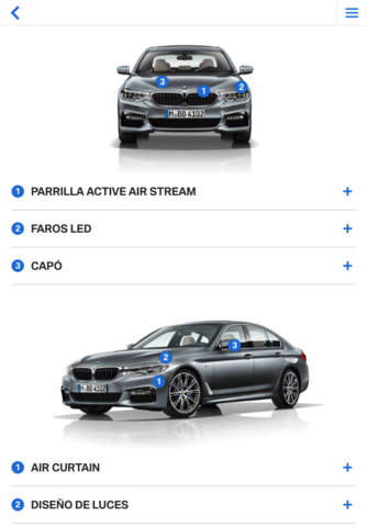 Catálogo del BMW Serie 5 screenshot 3