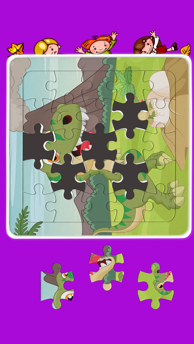 Kids dinosaur puzzle games for toddlers screenshot 3