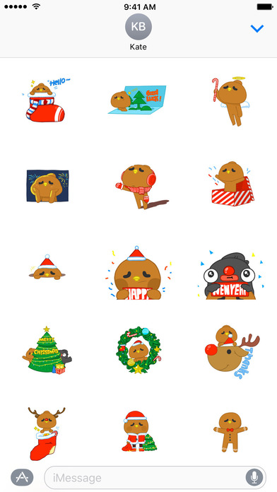 NICKI Christmas − NHH Stickers screenshot 3