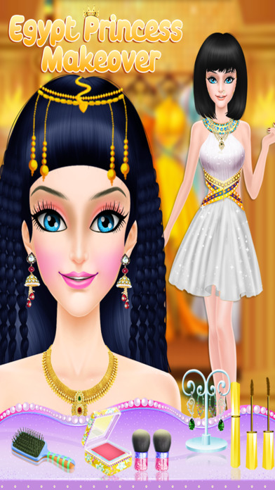 Egypt Princess Salon - egypt games screenshot 4