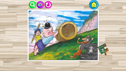 Proverbs and children thailand jigsaw puzzle games screenshot 3