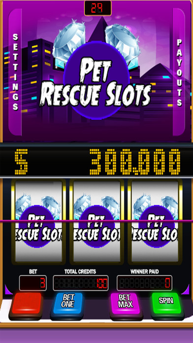 Pet Rescue Slots Machine screenshot 2