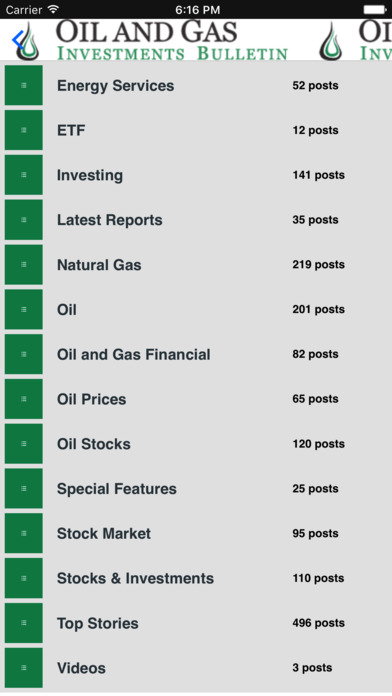 Oil and Gas Bulletin screenshot 4