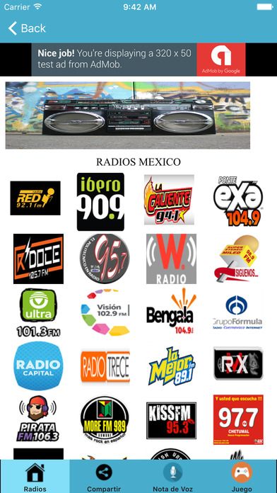 Radios Mexico Online screenshot 2